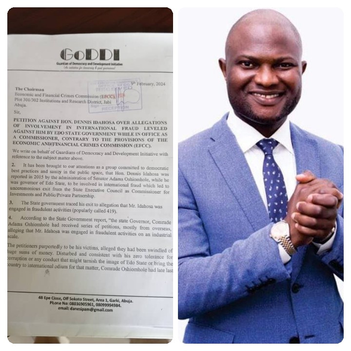 Corruption: Group Drags Federal Legislator, Dennis Idahosa To EFCC