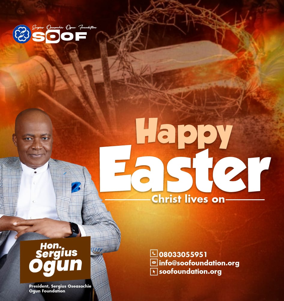 Sergius Ogun Felicitates With Christians At Easter