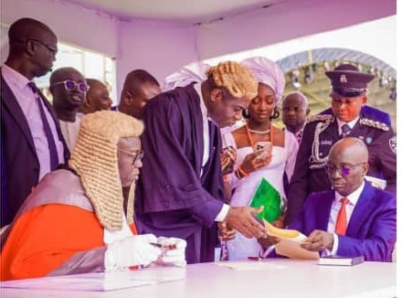 Gov. Okpebholo Takes Oath Of Office, Lists 5-Point Agenda, Declares War Against Criminals