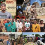 Yuletide Cheer: Rt. Hon. Marcus Onobun Distributes Tonnes Of Rice To Constituents