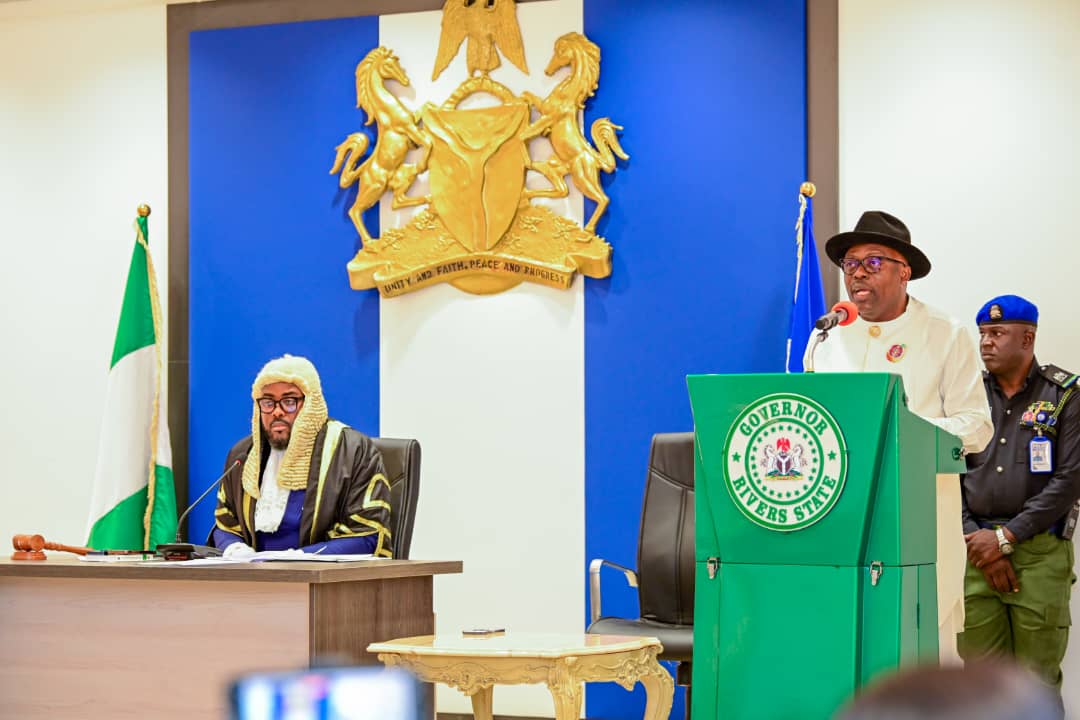 Gov Fubara Presents N1.188 Trillion 2025 Budget To Rivers Assembly