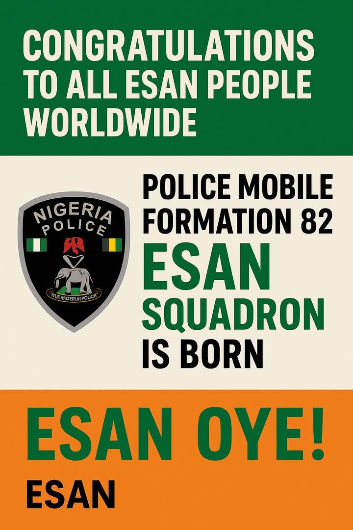 Edo Central Celebrates Historic Achievement as Mobile Police Squadron 82 Gets Approval