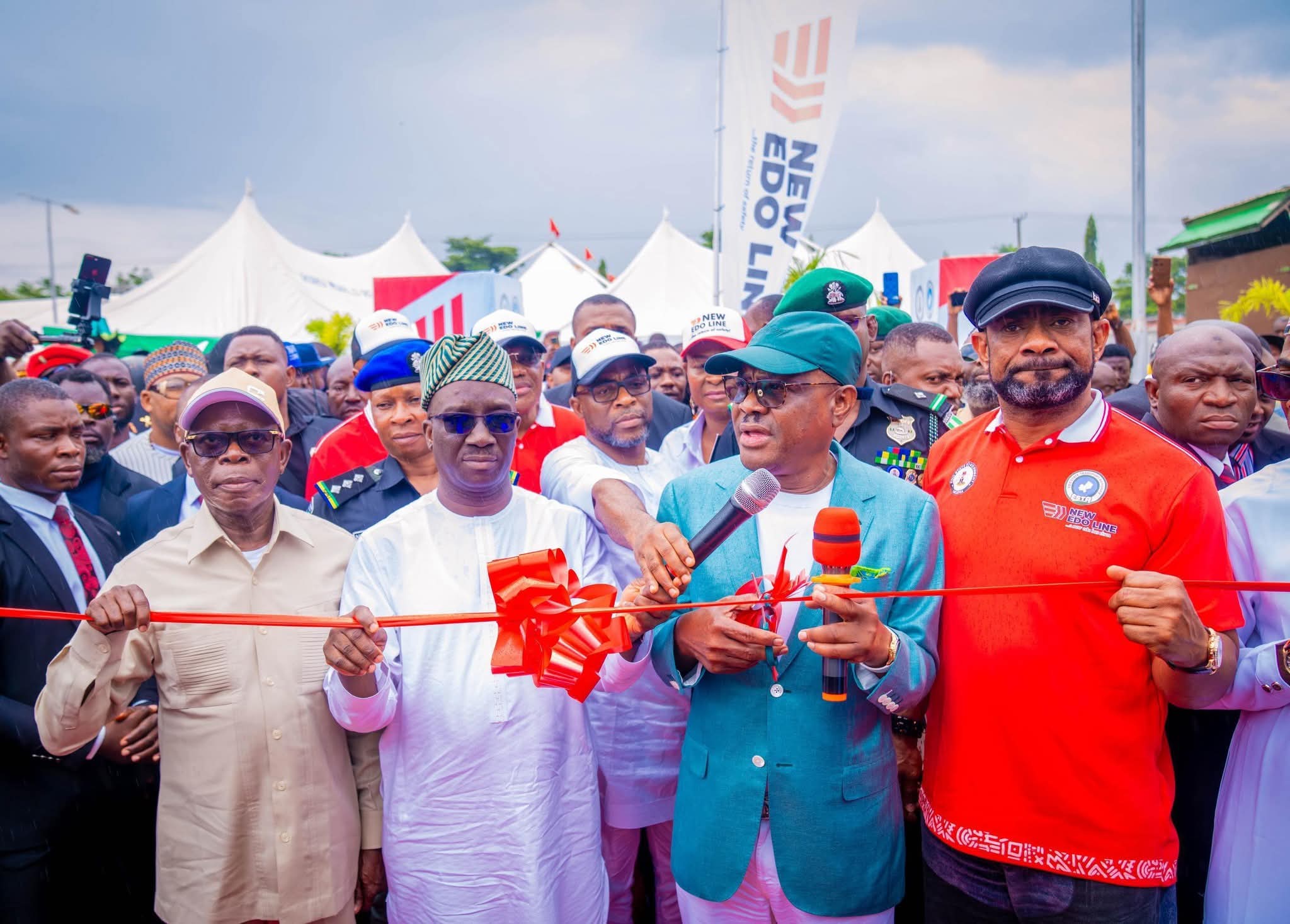 Gov. Okpebholo, Wike, Oshiomhole Commission New Edo Line