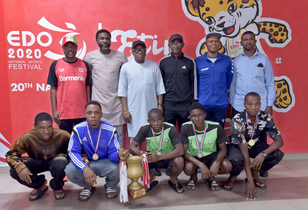Edo Sports Commission Hosts BJ Foundation FC, Ancient Intelligent FC, Other Sport Teams