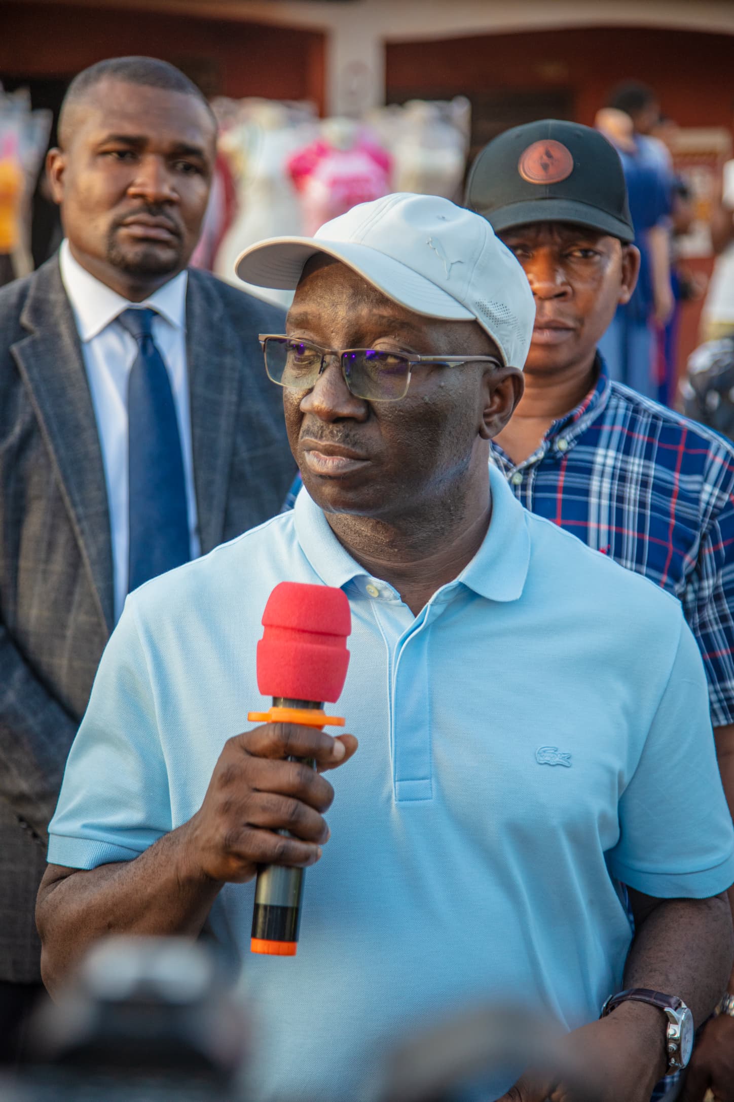 Gov. Okpebholo Pledges Timely Completion of Sapele Road Project, Inspects Flood-Control Canals and Drainages