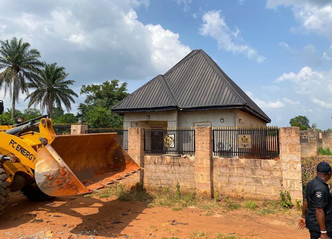 Uromi Security Sweep: Edo Govt Targets Cultism, Demolishes Suspected Criminal Bases