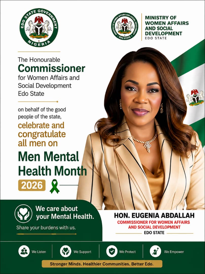 Mentally Healthy Men Are Key to Stable Families- Abdallah