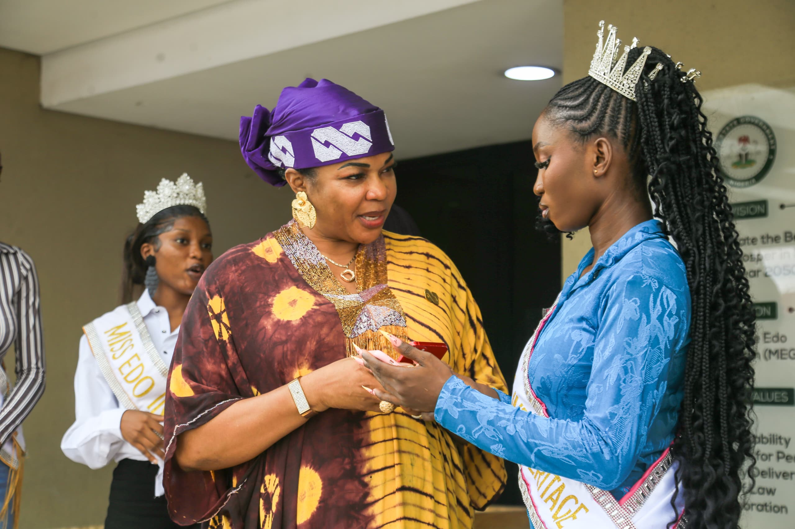Miss Edo International Queens Partner with Edo Women Affairs Ministry to Empower the Girl-Child