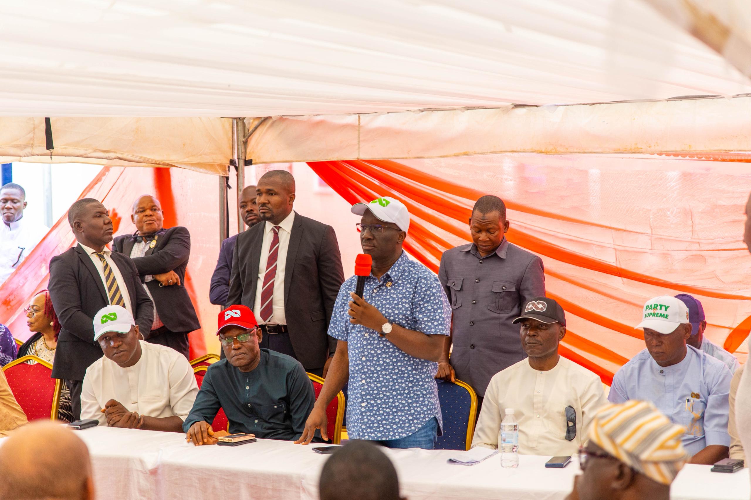 Gov. Okpebholo Urges APC Members To Close Ranks, Work For Victory In 2027