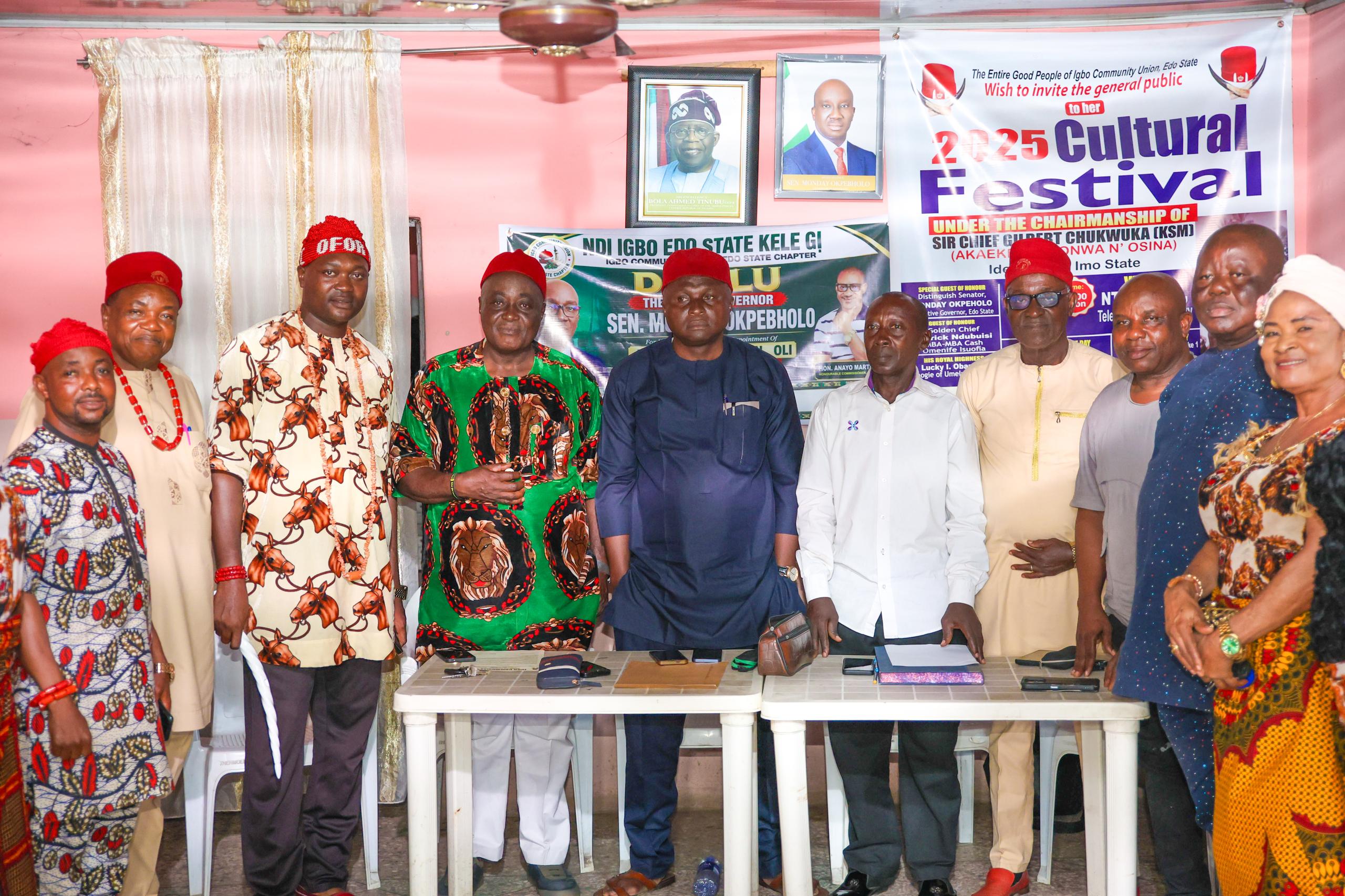 Igbo Community Backs Okpebholo, Hails Inclusive Leadership