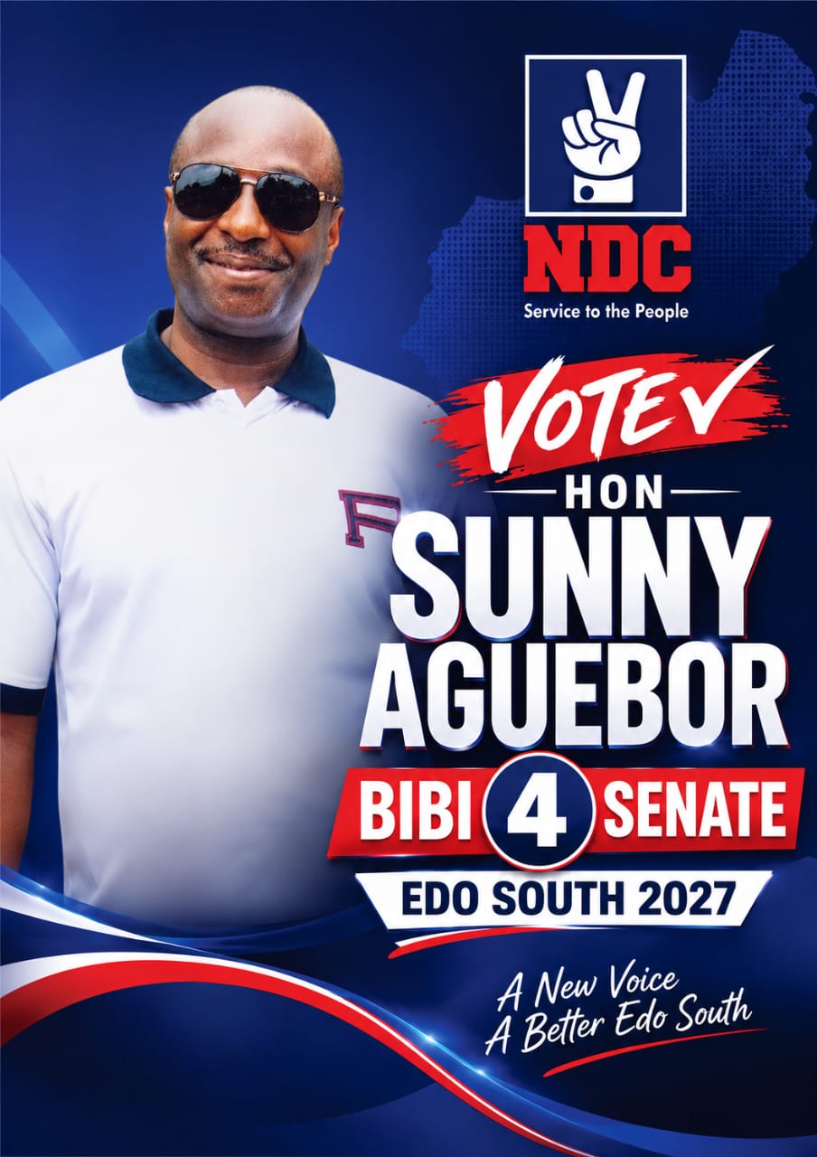 From Business to Public Service: Why Sunny Aguebor Is Emerging as NDC’s Strongest Bet for Edo South Senate