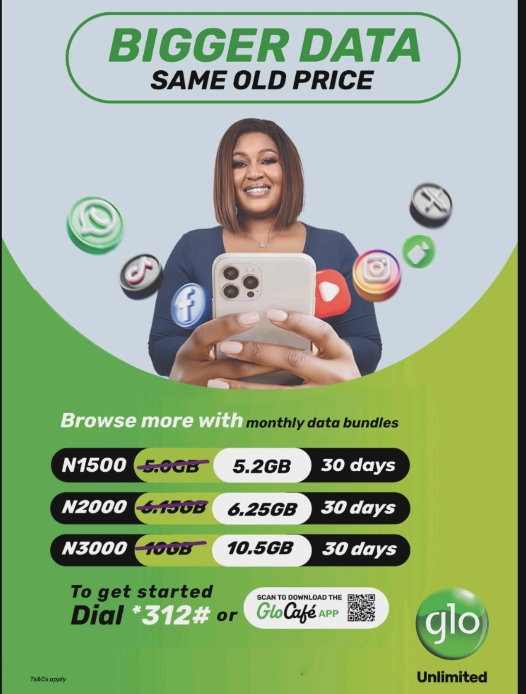 Glo Unveils “More Data, More Value” Offer for Customers