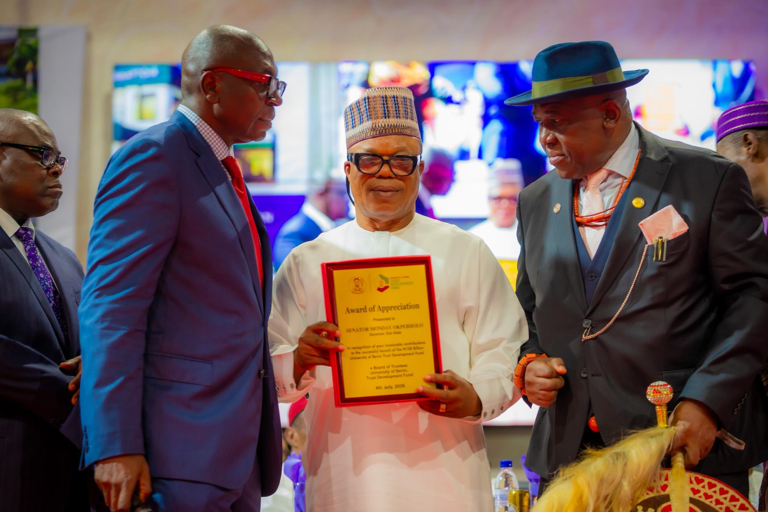 Gov. Okpebholo Backs Bold ₦100bn UNIBEN Trust Fund, Seeks Wider Support