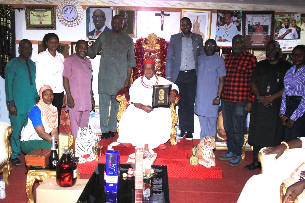 UBTH CMD Visits Iyase of Udo Palace Ahead of Three-Day Free Medical Outreach