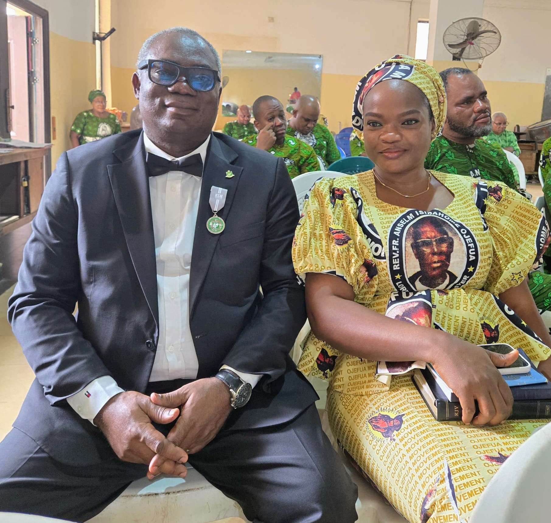 Bro. Abraham Osezuah Earns KSM Endowment Silver Medal for Dedicated Service