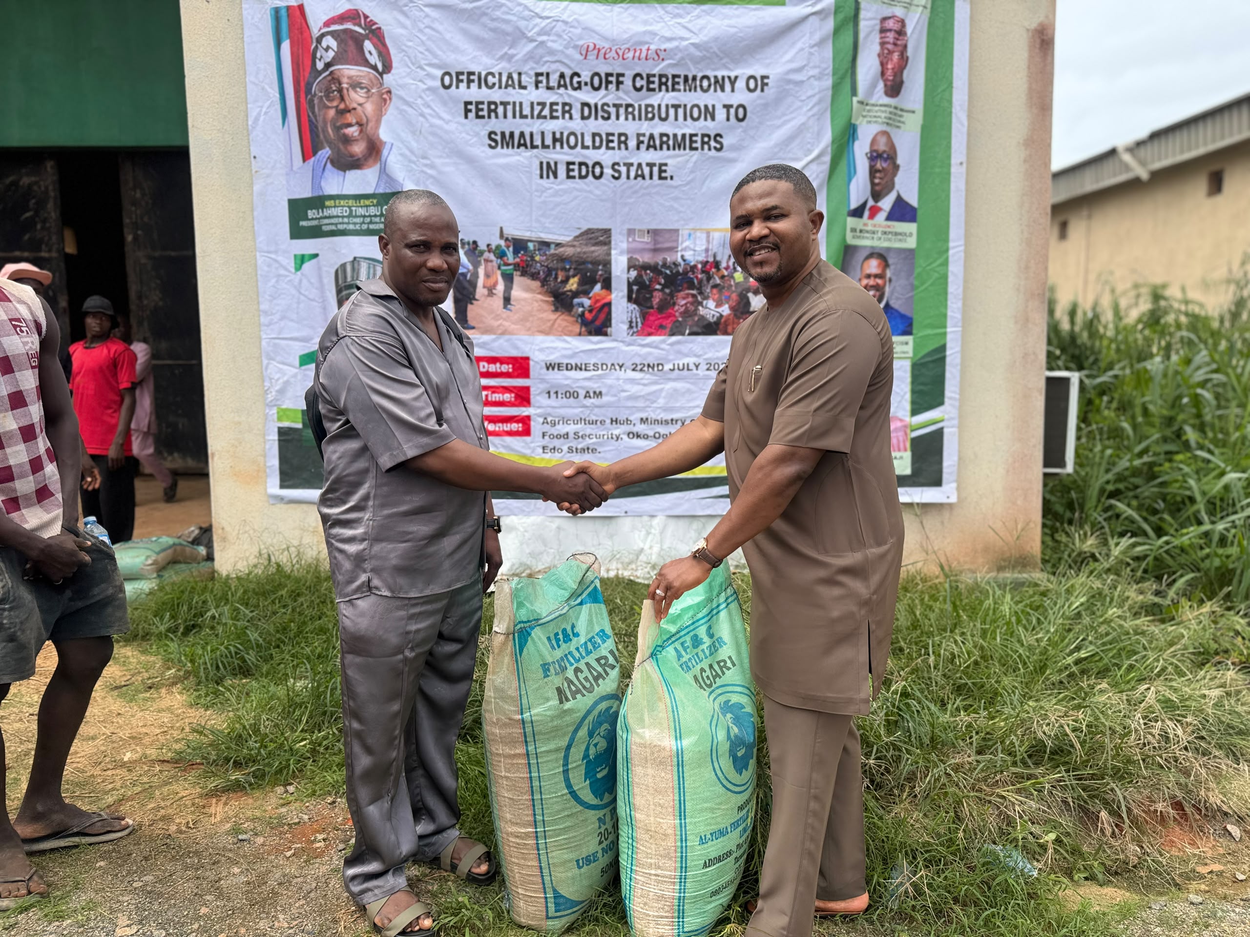 Edo Govt Takes Fertilizer Direct to Farmers, Targets Over 14,000 Beneficiaries