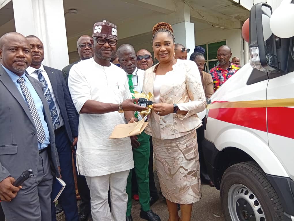 UBTH Receives Federal Government Ambulance to Strengthen Emergency Medical Services