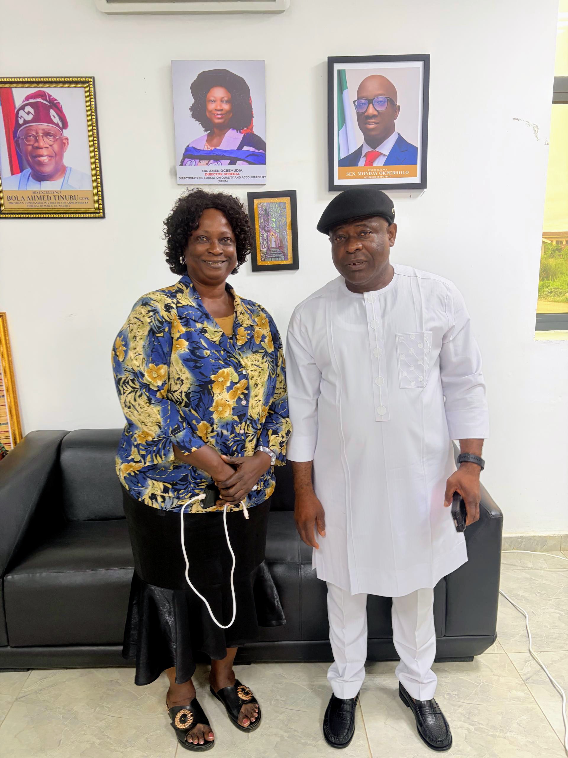 Edo Assembly Speaker Visits DEQA, Pledges Support for Passage of Establishment Bill