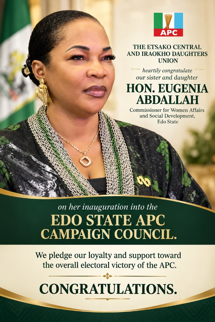 Etsako Central, Iraokho Women Celebrate Abdallah’s Appointment as Campaign Council Deputy Director